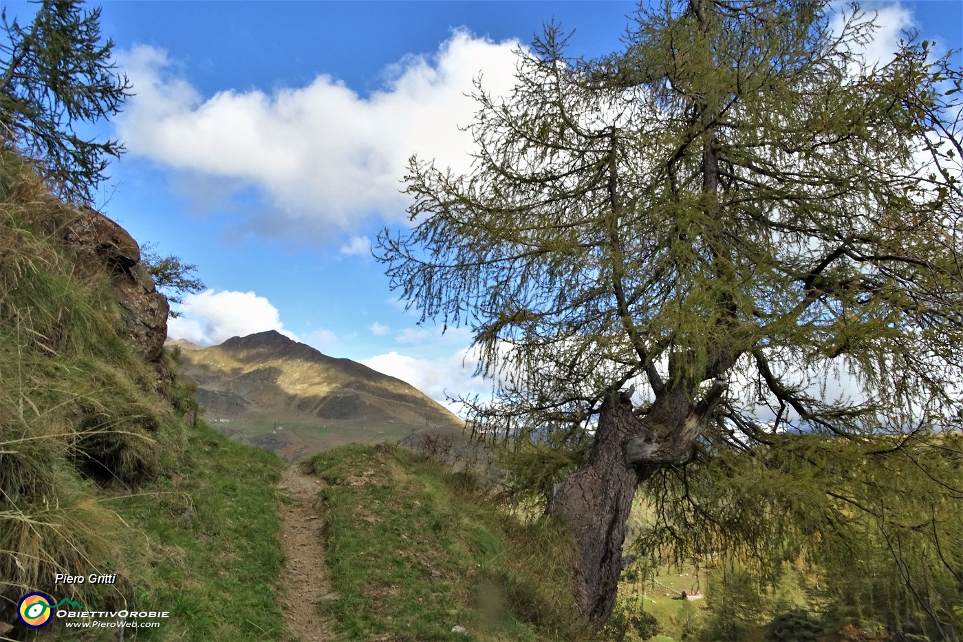 88 Scendendo nel valloncello dell'Agheta.JPG